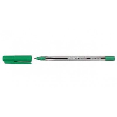 Ручка шариковая Schneider Tops 505 M зеленая корп, прозрач, 1.0mm (50шт/уп)